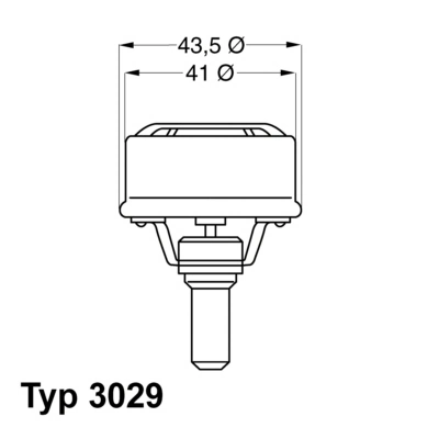 Thermostat, coolant